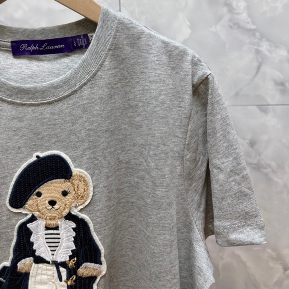 Polo Ralph Lauren bear embroidered crewneck T-shirt - Picture 4 of 6